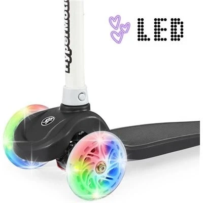 Imagen de HyperMotion Patinete de Tres Ruedas para niños 3 a 8 años, Equilibrio TRINGO, Antideslizante, Ajustable niña, niño 3+, Carga máxima 50 kg, Rosa