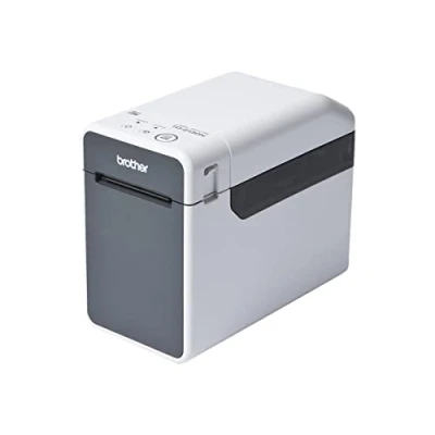 Imagen de Brother TD2135NWB Impresora de etiquetas y tickets sobremesa para uso profesional, ancho impresión hasta 63 mm, velocidad 152,4 mm/seg, 300ppp conexión USB, serie, Ethernet, Wifi Bluetooth