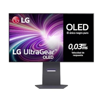 Imagen de Monitor gaming LG 32GS95UV B, 31.5&quot;, UHD 4K, Panel OLED, 0.03 ms, 240 Hz, 2x HDMI, Negro