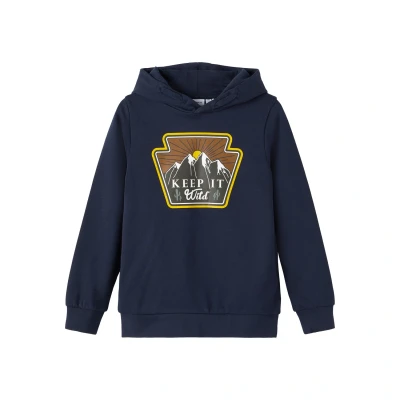 Imagen de Name it Jersey con capucha para niños, Talla: 116, Dark sapphire