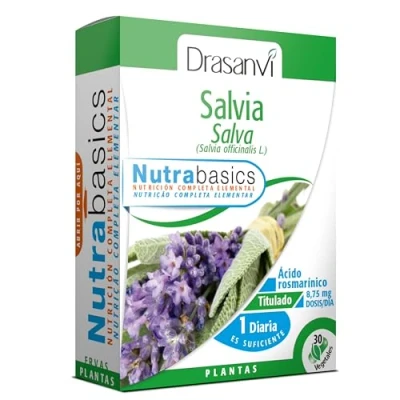 Imagen de Drasanvi Salvia 30 Capsulas Nutrabasicos 0