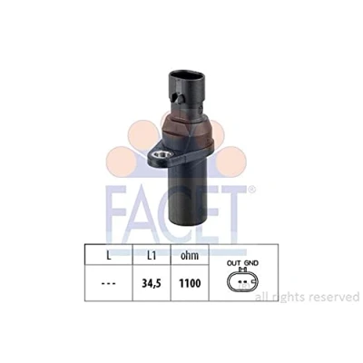 Imagen de FACET 9.0378 Sensor de Cigueñal Made in Italy OE Equivalent FIAT: Doblo I Familiar, Punto II Hatchback, Cargo, LANCIA: Ypsilon