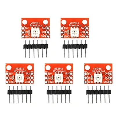 Imagen de WS2812 Placa de módulo arranque con control color independiente para 5050 RGB LED Arduino