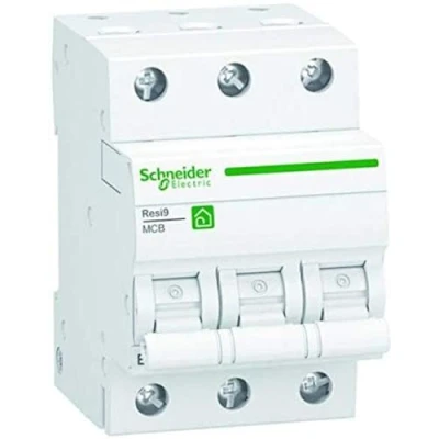 Imagen de Schneider Electric R9F23340 Disyuntor Resi9 3P, 40A, B característica, 6kA