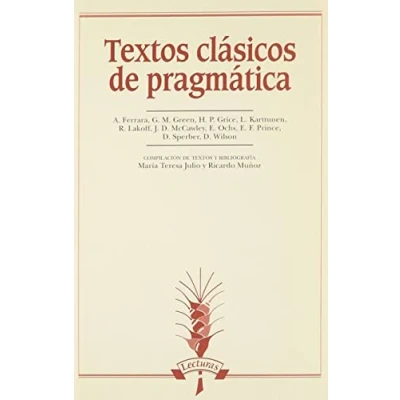 Imagen de Textos Clasicos De Pragmatica