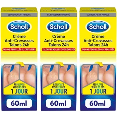 Imagen de SCHOLL Juego de 3 cremas antirevasas, 24 horas