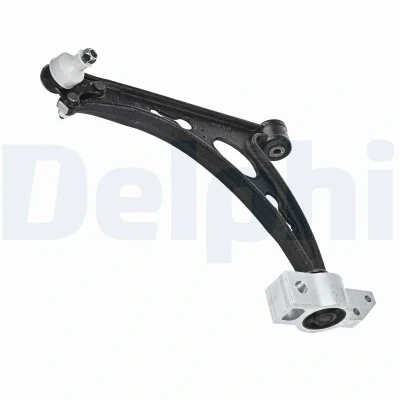Imagen de DELPHI TC4364 Barra oscilante, suspensión de ruedas con rótula suspensión/carga izquierda, debajo Brazo oscilante transversal Fundición acero
