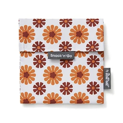 Imagen de Roll&#039;eat ® Porta Sandwich Reutilizable, Bolsa Ecológica sin BPA, Bocadillo de Color Gràcia Snack&#039;n&#039;Go Tiles