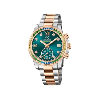Imagen de JAGUAR Reloj Mujer J981/6 Connected Lady Caja de Acero Inoxidable 316l Multi Correa Plateado