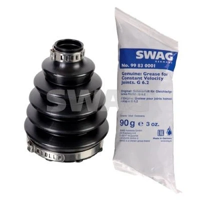 Imagen de SWAG 33 10 3321 Fuelle Palier lado de rueda, Eje delantero, izquierda, derecha Elastéros poliestéricos, termoplásticos