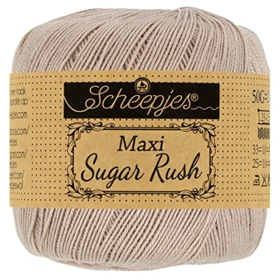Imagen de Scheepjes 257 Antiguo Color de Malva Maxi Sugar Rush Hilo 10x50g