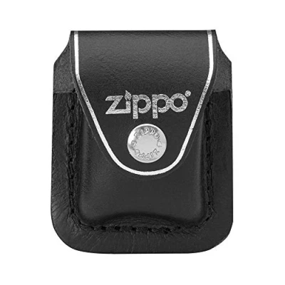 Imagen de Zippo Lighter Pouch Black with Clip Mechero, Color Negro