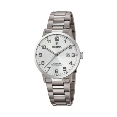 Imagen de FESTINA Reloj Analógico para Unisex Adulto de Cuarzo con Correa en Acero Inoxidable F20435/1