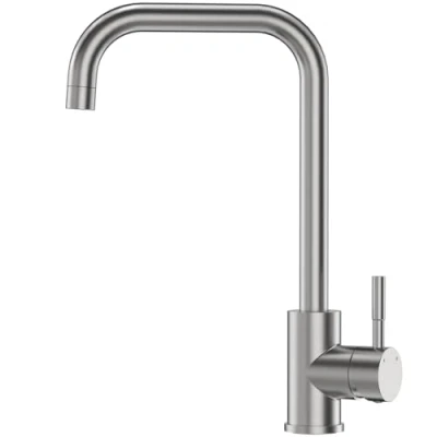 Imagen de CECIPA Grifo Cocina Cepillado, Grifos Fregadero Giratorio 360, de Agua Caliente y Fría Acero Inoxidable 304, Torneira Cozinha Resistente a la Corrosión