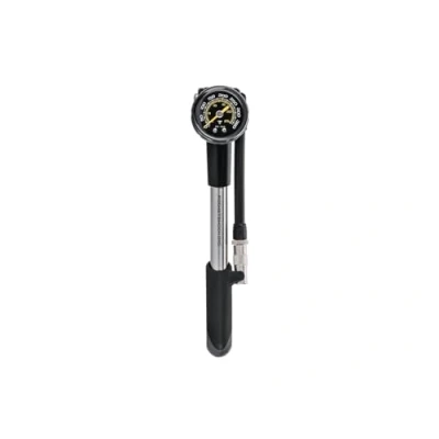 Imagen de Topeak 360 PSI/24.8 Bar Pocket Shock DXG Dial Gauge, Plateado