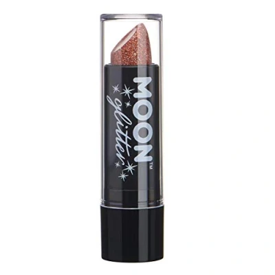 Imagen de Lápiz Labial Holográfico Brillante por Moon Glitter 5g Oro Rosado