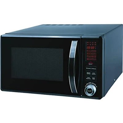 Imagen de WeGeek, Horno microondas combinado, 1000 W grill, 800W microondas, 25 litros, metal, negro
