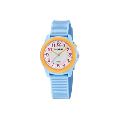 Imagen de CALYPSO Reloj Infantil K5823/3 Junior Collection Caja de Caucho Multi Correa Azul