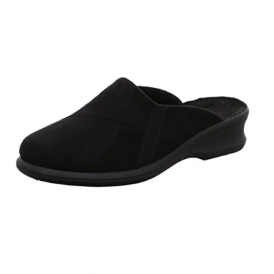 Imagen de RohdeFarun Zapatillas de Estar por casa Mujer, Color Negro, Talla 38