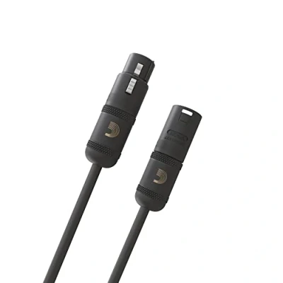 Imagen de Planet Waves PW AMSM 10 Cable para micrófono (hembra, 3.1 m), color negro