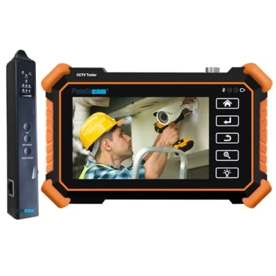Imagen de Probador de cámara IP CCTV HD Tester IPC 1910 Plus 8K prueba 4K 8MP cable coaxial AHD CVI TVI Display Videomonitor Pantalla táctil 4 pulgadas Soporte H.265 POE PTZ WiFi