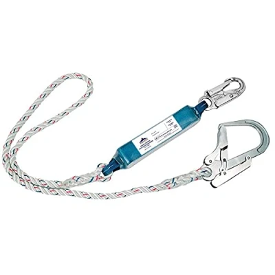 Imagen de Portwest Línea De Amarre Sencilla Con Absorbedor, Color: Blanco, FP23WHR