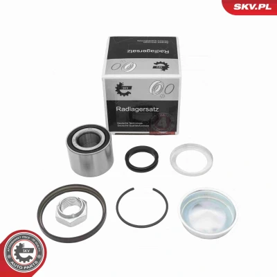 Imagen de ESEN SKV 85SKV071 Juego de cojinete rueda Eje trasero sin sensor ABS incorporado 52mm PEUGEOT: 206 Hatchback, 106 II 306 Hatchback