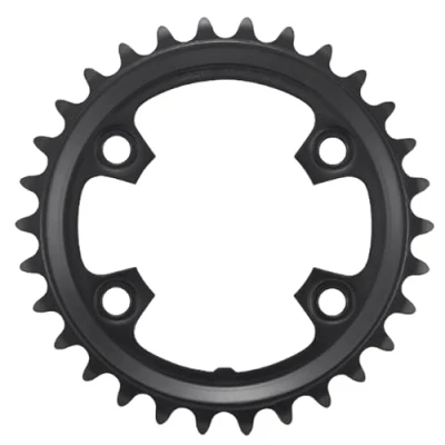 Imagen de SHIMANO Plato FC RX600 GRX 2x10/11V Dientes x 80mm, Unisex Adult, Black, 30 Teeth