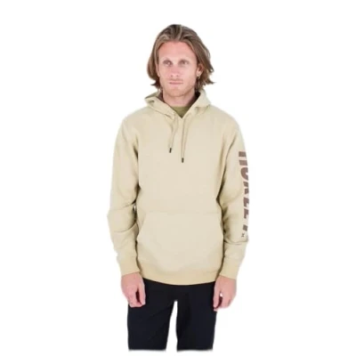 Imagen de Hurley Acadia Heat Fleece Po Suéter sin Botones, Crema de Arce, L para Hombre
