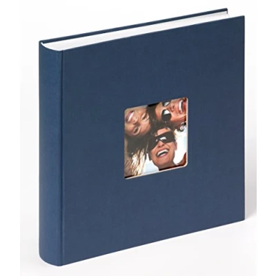 Imagen de Walther Design Álbum de Fotos Fun, con Recorte para Foto, Color Azul, 30 x cm