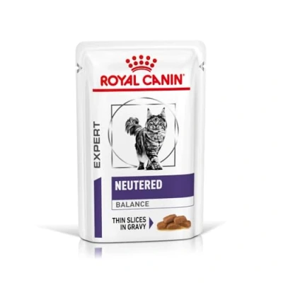 Imagen de Royal Canin Expert Neutered Balance 12 x 85 g Alimento Completo para Gatos Comida Húmeda Adultos Esterilizados o con Tendencia a Engordar