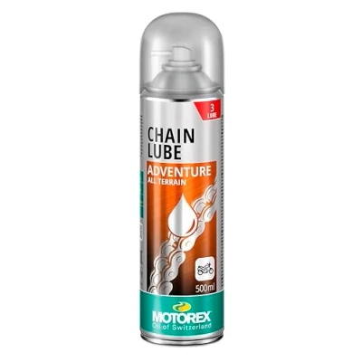 Imagen de MOTOREX Chainlube Adventure 7611197128960 aerosol para cadenas 500