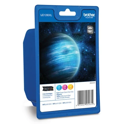 Imagen de Cartucho De Tinta Brother Lc 1280xlrbwbpdr