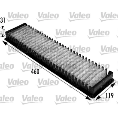 Imagen de VALEO CLIMFILTER PROTECT 698725 Filtro de habitáculo carbón activado 460 108 30 MINI: Hatchback, Cabrio