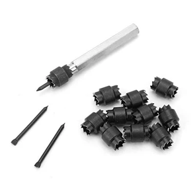 Imagen de 13pcs 3/8 &#039;&#039; HSS Kit de Herramientas Para Soldar Removedor Broca Corte Rotativo Soldadura Por Puntos Doble Cara