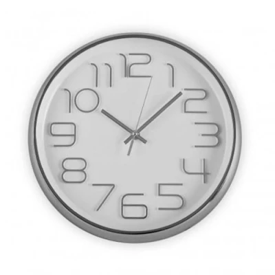 Imagen de Reloj Cocina Plata 30cm