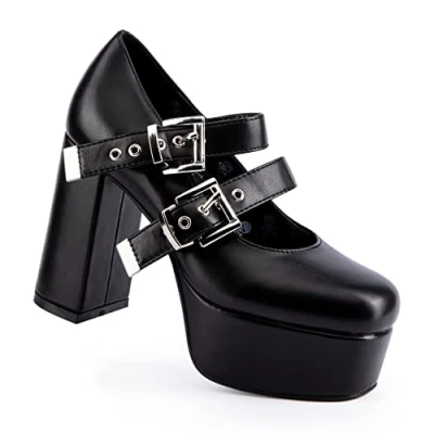 Imagen de LAMODA My Collection, Zapato Corto Mujer, Color Negro, 36 EU