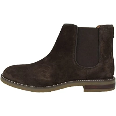 Imagen de Clarks Jaxen, Botas Estilo Chelsea Hombre, Gamuza marrón, 46 EU