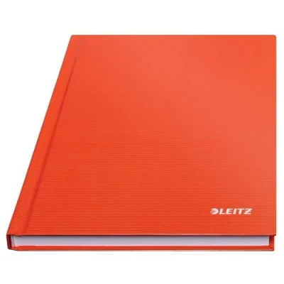 Imagen de Leitz Wow Cuaderno de tapa rígida, A5, Rojo