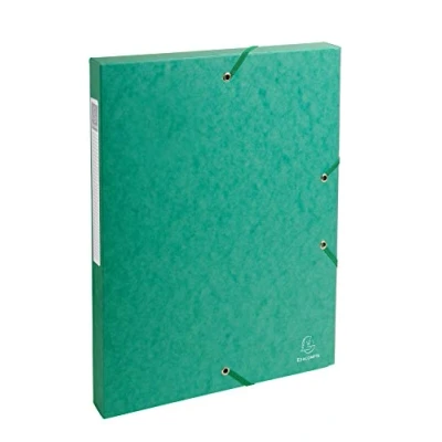 Imagen de Boite de classement exabox en carte lustree nature future dos 25mm 24x32cm pour a4