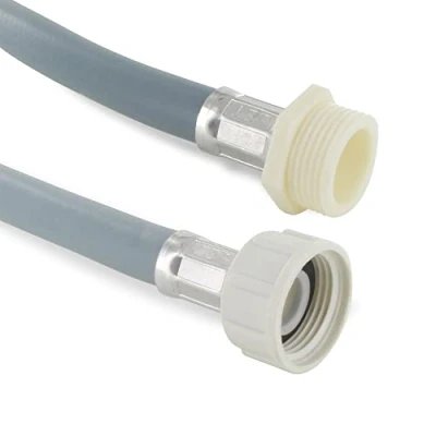 Imagen de DEKAROX Extensión de manguera entrada 2,5 m, 25 C, 3/4&quot;, recta/recta, universal, para lavadora, lavavajillas y secadora