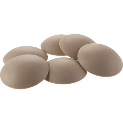 Imagen de secotec 5261/6 Tope para puerta BUMMS 60 mm, autoadhesiva, Beige SB de 6, 6 unidades)
