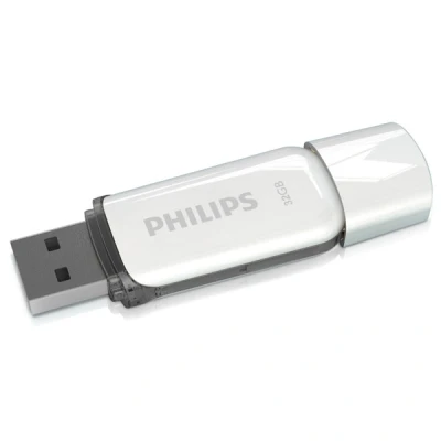 Imagen de Philips Usb 2.0 Palillo De 32 Gb, Nieve Edición, Blanco, Gris