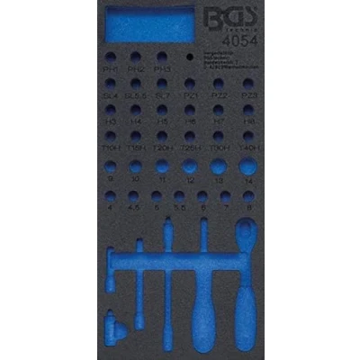 Imagen de BGS 4054 1 Bandeja para carro 1/3, vacía