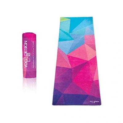 Imagen de Yoga Design Lab Mat Towel Geo Labs, Unisex Adult