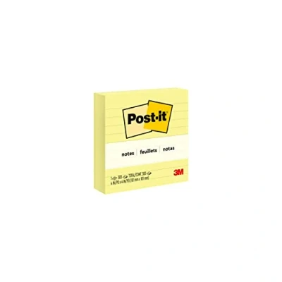 Imagen de Post It 675 YL Notas adhesivas en cubo, 100 x mm, multicolor