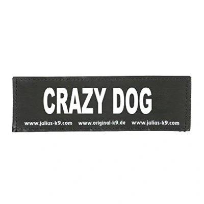 Imagen de Julius K9 162LR K 35503 Parches Fosforescentes, Intercambiables para los Arneses de Perro
