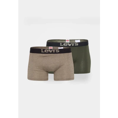 Imagen de Levi&#039;s Optical Illusion Brief 2 PACK Culotte, Hombre, Talla: Small, Khaki