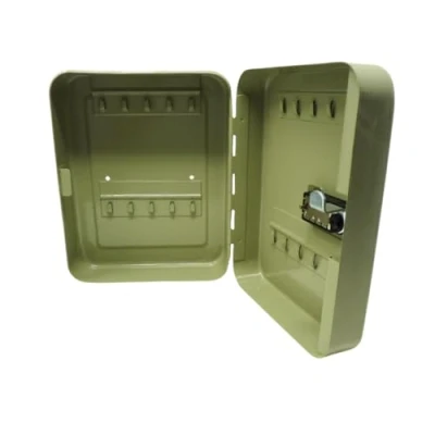 Imagen de stahl design tebart Caja para llaves con cerradura de código, 20 ganchos, lugar seguro guardar