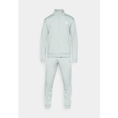 Imagen de adidas Sportswear Basic Stripes SET Chándal, Hombre, Talla: Small, Silver